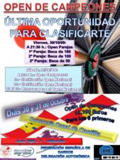 �ltimo clasificatorio para el Open de Campeones