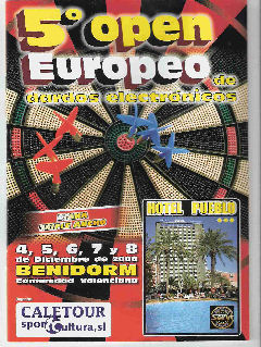 5� OPEN EUROPEO DE DARDOS ELECTRONICOS
