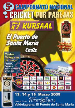 Campeonato Nacional Cricket por Parejas de K7 Kursaal