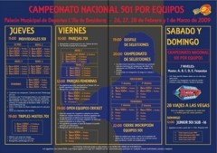 XIX Campeonato Nacional Dardos Electr�nicos del 26 de Febrero al 1 de Marzo 2009