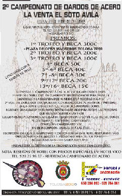 2� Campeonato Punta de Acero en la Venta el Soto (Avila)