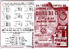 10º OPEN NACIONAL DE DARDOS ELECTRÓNICOS DAMA DE ELCHE 10º OPEN NACIONAL DE DARDOS ELECTRÓNICOS DAMA DE ELCHE