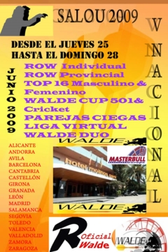 SALOU 2009 - V CAMPEONATO DE ESPA�A WALDE (TRIPLE ANCHO)