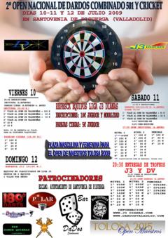 2� Open Nacional de Dardos en Santovenia de Pisuerga (Valladolid)