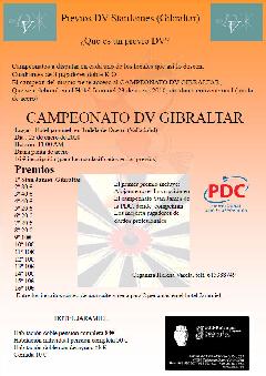 Campeonato DV Gibraltar (Punta de acero)