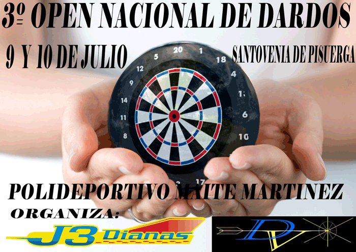 3� Open Nacional de Dardos Santovenia de Pisuerga (Valladolid)