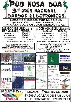 3� Open Nacional de Dardos Pub Nusa Dua