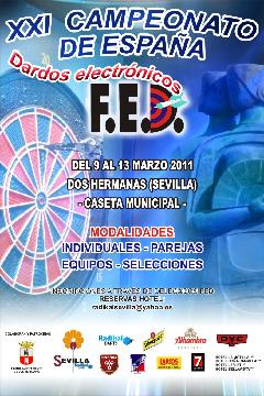 XXI Campeonato de Espa�a de Dardos Electronicos FED