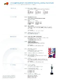 Programa del Campeonato Santander FEDE 2010