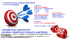 6� CAMPEONATO BAR DADOS 16 Y 17 DICIEMBRE