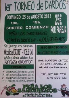 1er Torneo de Dardos Pe�a Los Jardineros