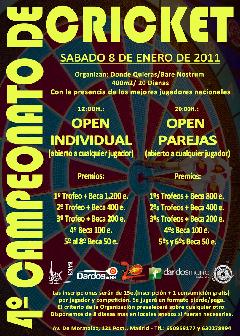 4� Campeonato de Cricket BareNostrum / Donde Quieras