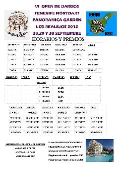 VI OPEN DE DARDOS - TENERIFE NORTDART